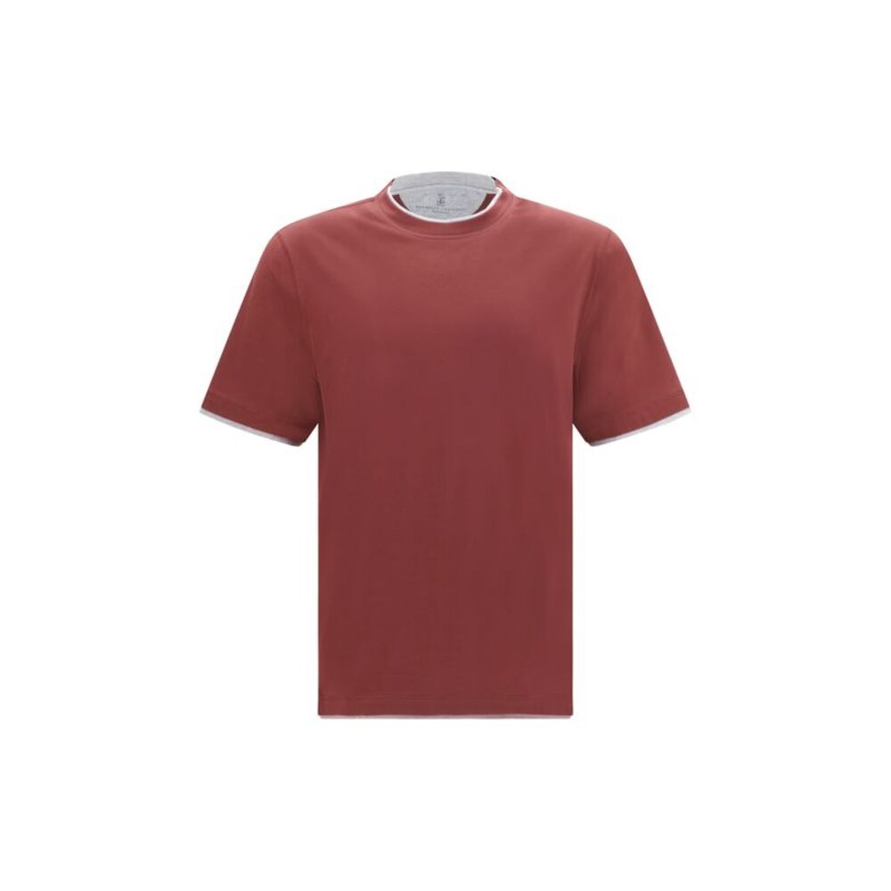 Brunello Cucinelli Men Cotton T-Shirt
